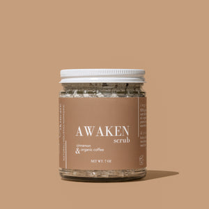 AWAKEN tallow coffee scrub