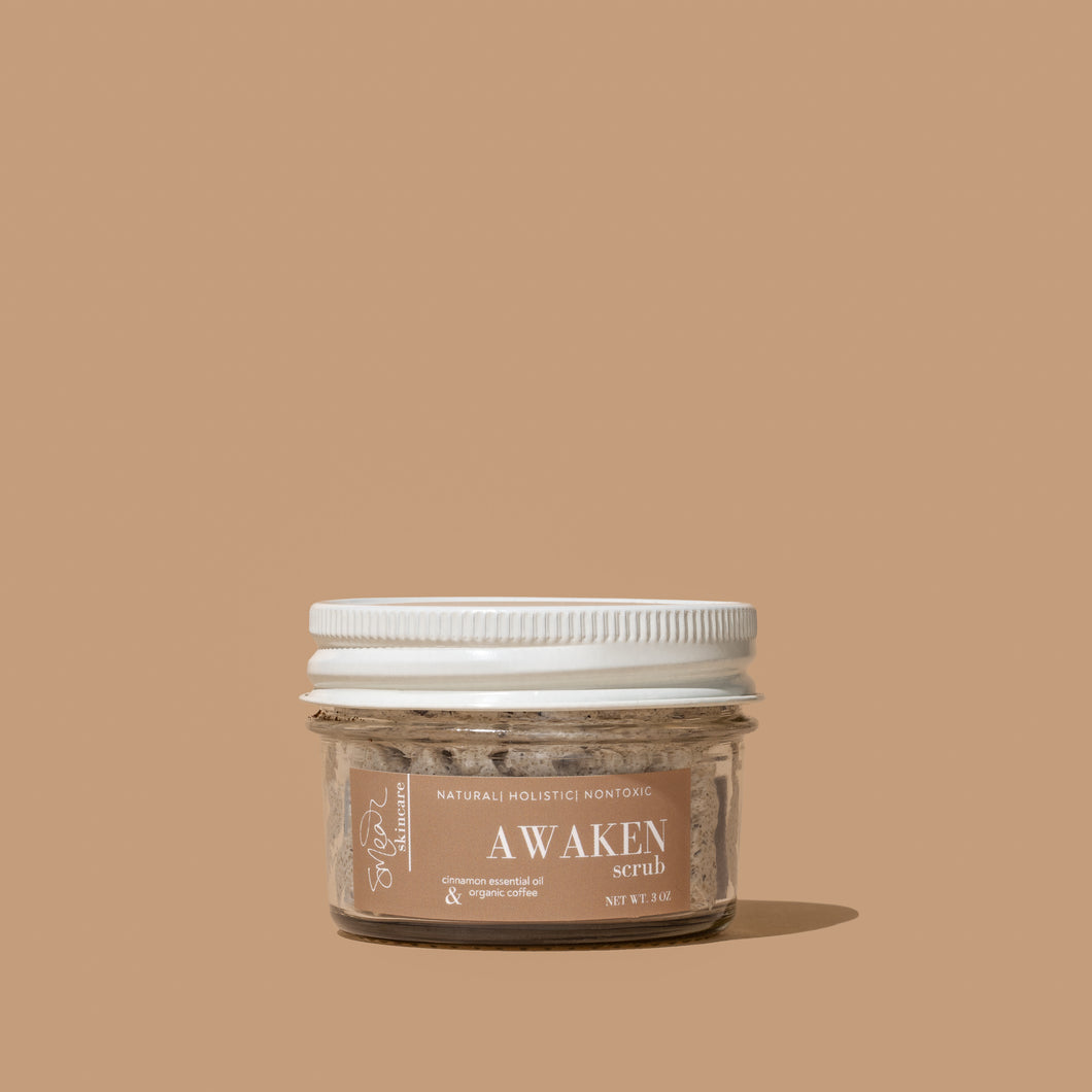 AWAKEN tallow coffee scrub