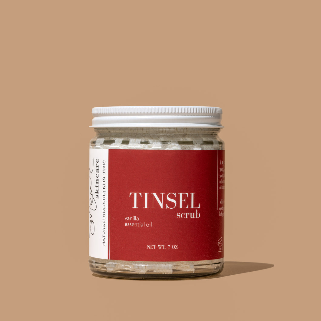 TINSEL tallow scrub