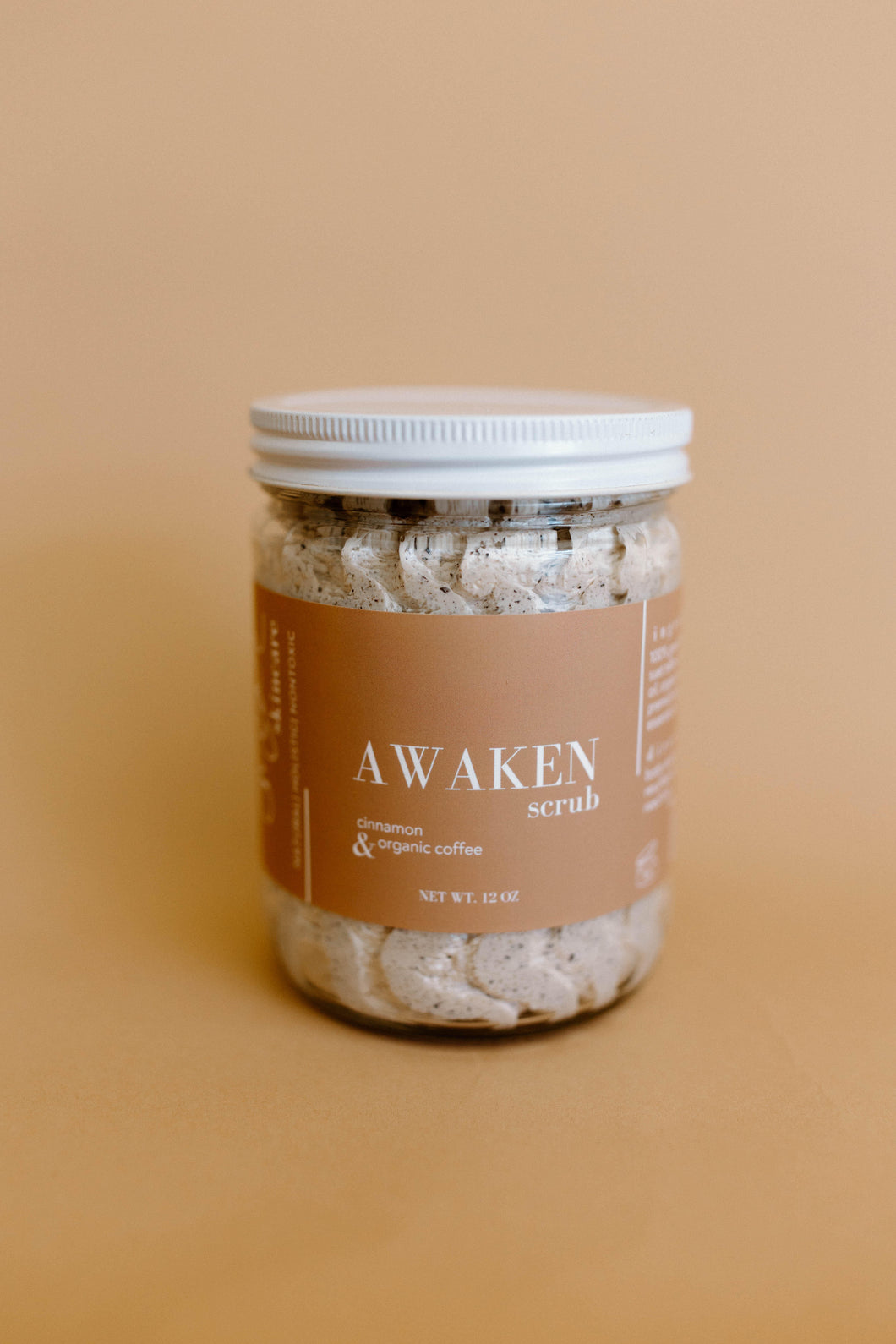 AWAKEN tallow coffee scrub